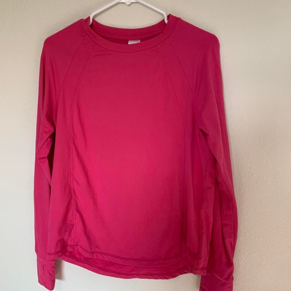 Members Mark Long Sleeve Medium Recycled Polyester‎ Work Out or Stay Warm Shirt